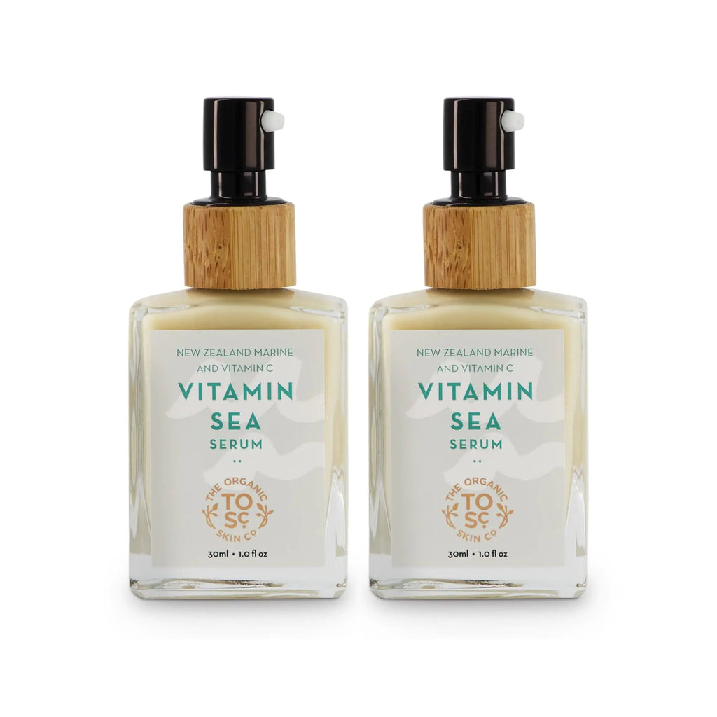 Vitamin C Face Serum for Glowing Skin 2-Pack Rejuvenating Vitamin C Brightening Serum with Hydrating Organic Face Oils Anti Aging Vegan Collagen Boosting Antioxidant Serum (30mL x 2)