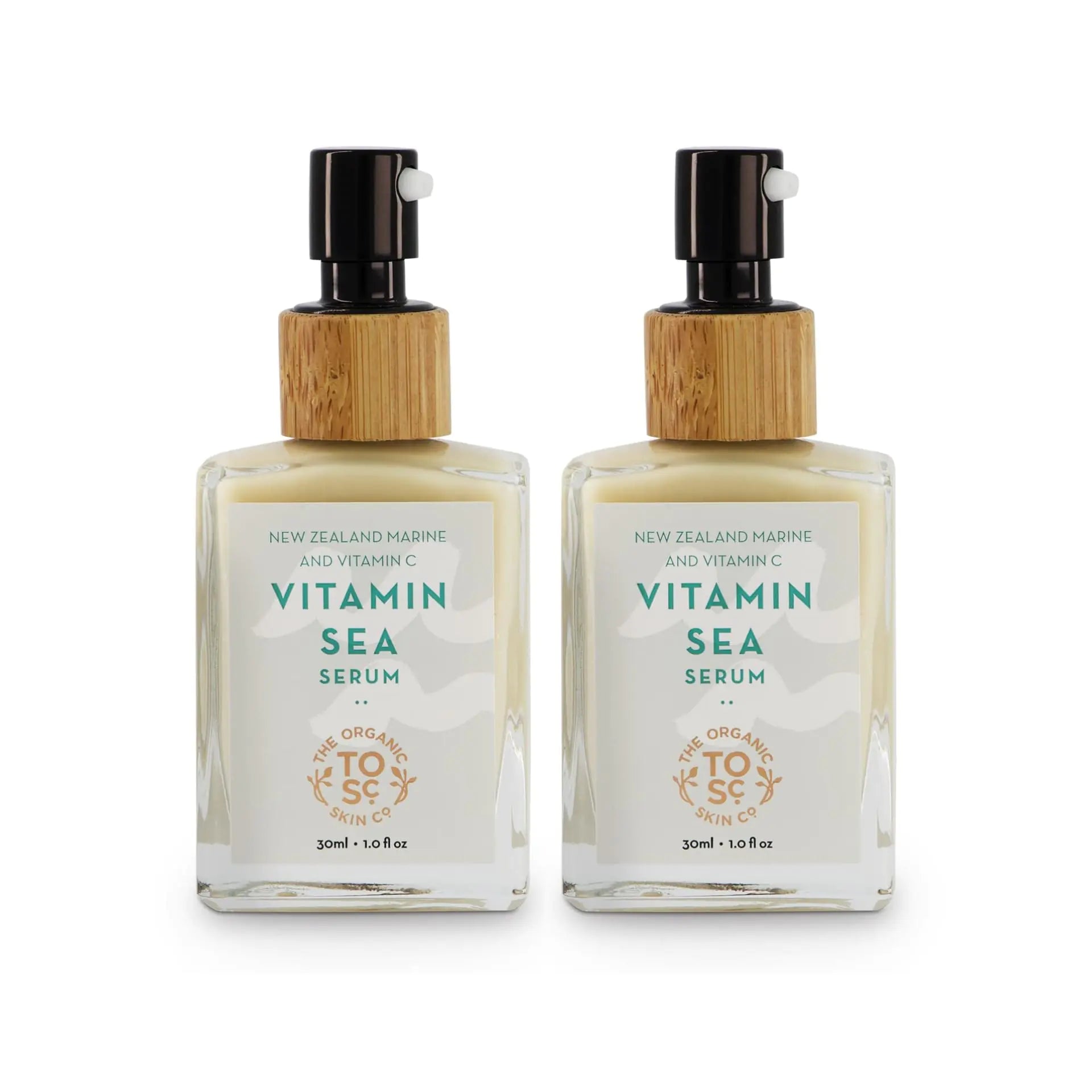 Vitamin C Face Serum for Glowing Skin 2-Pack Rejuvenating Vitamin C Brightening Serum with Hydrating Organic Face Oils Anti Aging Vegan Collagen Boosting Antioxidant Serum (30mL x 2)